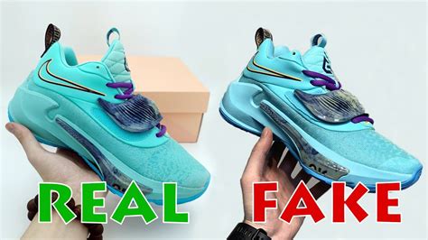 real vs fake nike zoom